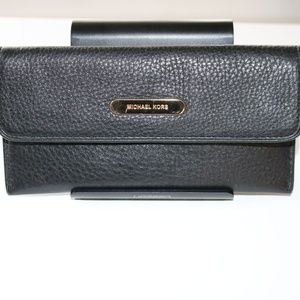 MICHAEL KORS - Jet Set Travel Slim Leather Wallet